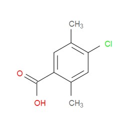 Aobchem&nbsp;4-Chloro-2 5-dimethylbenzoic acid | ≥97% | CAS 90649-77-7 | C9H9ClO2 | 5g