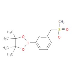Aobchem&nbsp;3-(Methylsulfonylmethyl)phenylboronic acid pinacol ester | ≥95% | CAS 1864802-09-4 | C14H21BO4S | 1g