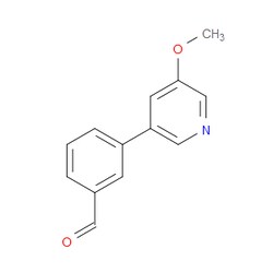 Aobchem 3-(5-Methoxy-3-pyridinyl)benzaldehyde | ≥97% | CAS 1545092-30-5