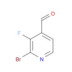 Aobchem&nbsp;2-Bromo-3-fluoroisonicotinaldehyde | ≥95% | CAS 1227572-94-2 | C6H3BrFNO | 5g