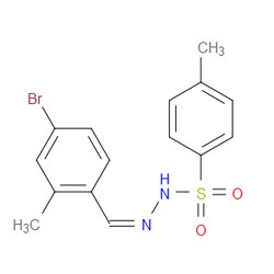 Aobchem&nbsp;N -(4-bromo-2-methylbenzylidene)-4-methylbenzenesulfonohydrazide | ≥97% | CAS 2432855-15-5 | C15H15BrN2O2S | 5g
