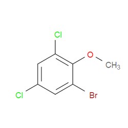 Aobchem&nbsp;2-Bromo-4 6-dichloroanisole | ≥97% | CAS 60633-26-3 | C7H5BrCl2O | 500mg