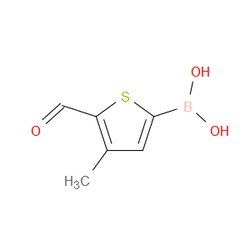 Aobchem&nbsp;5-Formyl-4-methylthiophene-2-boronic acid | ≥95% | CAS 352530-25-7 | C6H7BO3S | 5g