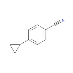 Aobchem&nbsp;4-Cyclopropylbenzonitrile | ≥97% | CAS 1126-27-8 | C10H9N | 250mg