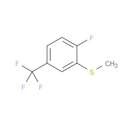 Aobchem&nbsp;(2-Fluoro-5-(trifluoromethyl)phenyl)(methyl)sulfane | ≥97% | CAS 1379353-37-3 | C8H6F4S | 1g