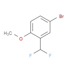 Aobchem&nbsp;4-Bromo-2-(difluoromethyl)-1-methoxybenzene | ≥95% | CAS 1261512-49-5 | C8H7BrF2O | 1g