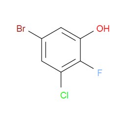 Aobchem&nbsp;5-Bromo-3-chloro-2-fluorophenol | ≥97% | CAS 1305322-97-7 | C6H3BrClFO | 5g