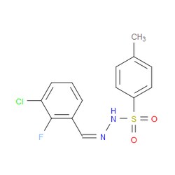 Aobchem&nbsp;N -(3-chloro-2-fluorobenzylidene)-4-methylbenzenesulfonohydrazide | ≥97% | CAS 2432855-10-0 | C14H12ClFN2O2S | 1g