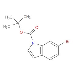 Aobchem&nbsp;N-(tert-Butoxycarbonyl)-6-bromoindole | ≥97% | CAS 147621-26-9 | C13H14BrNO2 | 1g