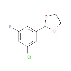 Aobchem&nbsp;2-(3-Chloro-5-fluorophenyl)-1 3-dioxolane | ≥95% | CAS 773086-98-9 | C9H8ClFO2 | 5g