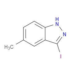 Aobchem&nbsp;3-Iodo-5-methyl-1H-indazole | ≥97% | CAS 885518-92-3 | C8H7IN2 | 1g