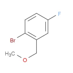Aobchem&nbsp;4-Fluoro-2-(methoxymethyl)bromobenzene | ≥95% | CAS 842167-67-3 | C8H8BrFO | 250mg