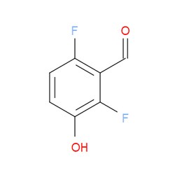 Aobchem&nbsp;2 6-Difluoro-3-hydroxybenzaldehyde | ≥97% | CAS 152434-88-3 | C7H4F2O2 | 500mg
