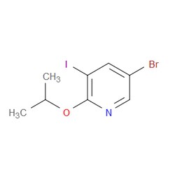 Aobchem&nbsp;5-Bromo-3-iodo-2-isopropoxypyridine | ≥97% | CAS 848243-21-0 | C8H9BrINO | 1g