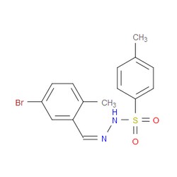 Aobchem&nbsp;N -(5-bromo-2-methylbenzylidene)-4-methylbenzenesulfonohydrazide | ≥97% | CAS 2432855-13-3 | C15H15BrN2O2S | 5g