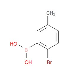 Aobchem&nbsp;2-Bromo-5-methylphenylboronic acid | ≥95% | CAS 1450711-53-1 | C7H8BBrO2 | 500mg