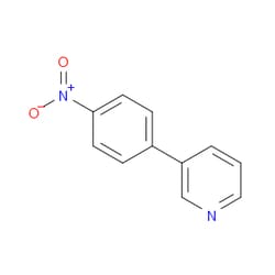 Aobchem&nbsp;3-(4-Nitrophenyl)pyridine | ≥97% | CAS 4282-46-6 | C11H8N2O2 | 250mg