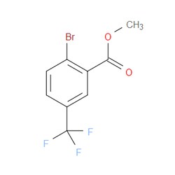 Aobchem&nbsp;2-Bromo-5-(trifluoromethyl)benzoic acid methyl ester | ≥97% | CAS 1026355-57-6 | C9H6BrF3O2 | 5g