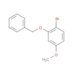 Aobchem&nbsp;1-Bromo-4-methoxy-2-phenylmethoxybenzene | ≥95% | CAS 150356-67-5 | C14H13BrO2 | 5g