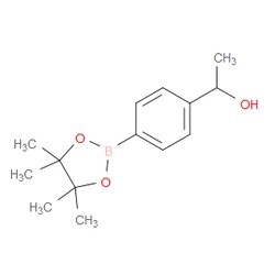 Aobchem&nbsp;1-(4-(4 4 5 5-Tetramethyl-1 3 2-dioxaborolan-2-yl)phenyl)ethanol | ≥95% | CAS 1173922-30-9 | C14H21BO3 | 250mg