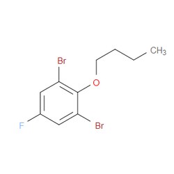Aobchem&nbsp;1 3-Dibromo-2-butoxy-5-fluorobenzene | ≥97% | CAS 2484888-99-3 | C10H11Br2FO | 1g
