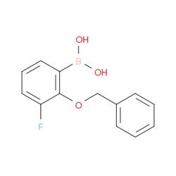Aobchem&nbsp;2-Benzyloxy-3-fluorophenylboronic acid | ≥97% | CAS 1256355-53-9 | C13H12BFO3 | 1g