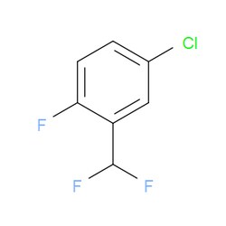 Aobchem&nbsp;4-Chloro-2-(difluoromethyl)-1-fluorobenzene | ≥97% | CAS 1228898-70-1 | C7H4ClF3 | 5g
