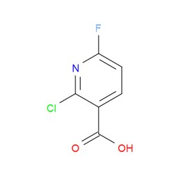 Aobchem&nbsp;2-Chloro-6-fluoronicotinic acid | ≥95% | CAS 1211533-26-4 | C6H3ClFNO2 | 500mg