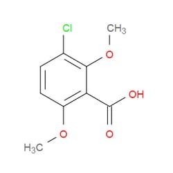 Aobchem&nbsp;3-Chloro-2 6-dimethoxybenzoic acid | ≥97% | CAS 36335-47-4 | C9H9ClO4 | 250mg