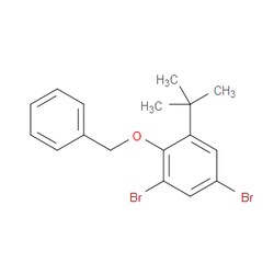 Aobchem&nbsp;2-(Benzyloxy)-1 5-dibromo-3-(tert-butyl)benzene | ≥97% | CAS 2734775-81-4 | C17H18Br2O | 1g