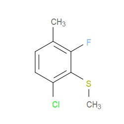 Aobchem&nbsp;(6-Chloro-2-fluoro-3-methylphenyl)(methyl)sulfane | ≥97% | CAS 1805455-97-3 | C8H8ClFS | 1g