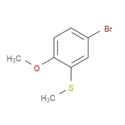 Aobchem&nbsp;5-Bromo-2-methoxythioanisole | ≥97% | CAS 66623-79-8 | C8H9BrOS | 500mg
