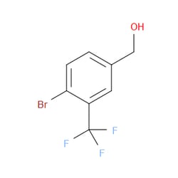 Aobchem&nbsp;4-Bromo-3-(trifluoromethyl)benzyl alcohol | ≥97% | CAS 957207-09-9 | C8H6BrF3O | 5g