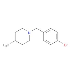 Aobchem&nbsp;1-(4-Bromobenzyl)-4-methylpiperidine | ≥97% | CAS 891403-21-7 | C13H18BrN | 500mg