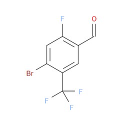 Aobchem&nbsp;4-Bromo-2-fluoro-5-(trifluoromethyl)benzaldehyde | ≥97% | CAS 1414870-67-9 | C8H3BrF4O | 5g