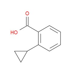 Aobchem&nbsp;2-Cyclopropylbenzoic acid | ≥97% | CAS 3158-74-5 | C10H10O2 | 500mg