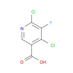 Aobchem&nbsp;4 6-Dichloro-5-fluoronicotinic acid | ≥97% | CAS 154012-18-7 | C6H2Cl2FNO2 | 5g