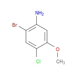 Aobchem&nbsp;2-Bromo-4-chloro-5-methoxyaniline | ≥97% | CAS 98446-57-2 | C7H7BrClNO | 5g
