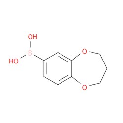 Aobchem&nbsp;3 4-DIHYDRO-2H-1  5-BENZODIOXEPIN-7-YLBORONIC ACID | ≥95% | CAS 279261-89-1 | C9H11BO4 | 500mg