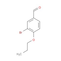 Aobchem&nbsp;3-Bromo-4-propoxybenzaldehyde | ≥97% | CAS 865138-64-3 | C10H11BrO2 | 5g