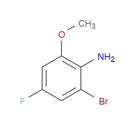 Aobchem&nbsp;2-Bromo-4-fluoro-6-methoxyaniline | ≥97% | CAS 354574-32-6 | C7H7BrFNO | 5g