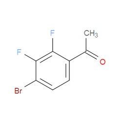 Aobchem&nbsp;1-(4-Bromo-2 3-difluorophenyl)-ethanone | ≥97% | CAS 1007346-28-2 | C8H5BrF2O | 500mg
