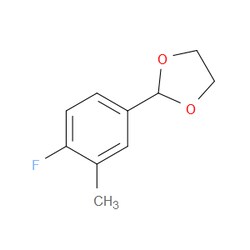 Aobchem&nbsp;2-(4-Fluoro-3-methylphenyl)-1 3-dioxolane | ≥95% | CAS 773093-11-1 | C10H11FO2 | 5g