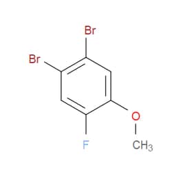 Aobchem&nbsp;4 5-Dibromo-2-fluoroanisol | ≥95% | CAS 861928-19-0 | C7H5Br2FO | 1g