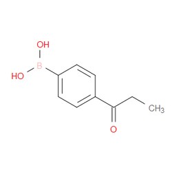 Aobchem&nbsp;4-(Propionyl)phenyboronic acid | ≥95% | CAS 186498-36-2 | C9H11BO3 | 250mg