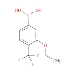 Aobchem&nbsp;(3-Ethoxy-4-(trifluoromethyl)phenyl)boronic acid | ≥95% | CAS 1026796-35-9 | C9H10BF3O3 | 5g
