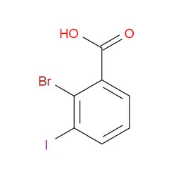 Aobchem&nbsp;2-Bromo-3-iodobenzoic acid | ≥97% | CAS 855198-37-7 | C7H4BrIO2 | 5g