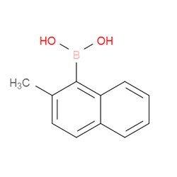 Aobchem&nbsp;2-Methyl-1-naphthaleneboronic acid | ≥97% | CAS 103989-84-0 | C11H11BO2 | 1g
