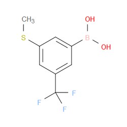 Aobchem&nbsp;3-(Methylthio)-5-(trifluoromethyl)phenylboronic acid | ≥97% | CAS 957120-83-1 | C8H8BF3O2S | 1g