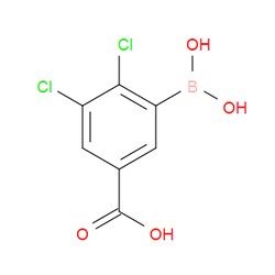 Aobchem&nbsp;3-Borono-4 5-dichlorobenzoic acid | ≥95% | CAS 2377608-98-3 | C7H5BCl2O4 | 1g